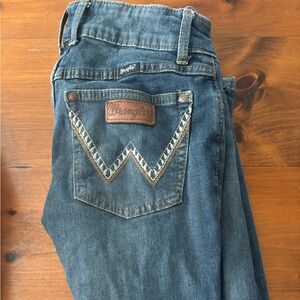 Brand new never worn wrangler boot cut jeans